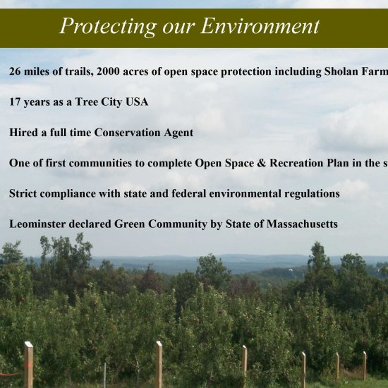 Protecting Our Environment